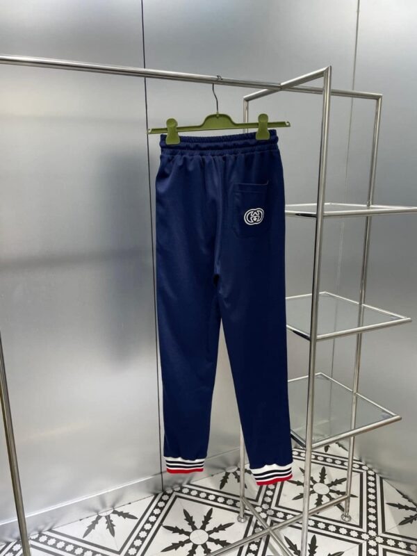 Stripe Sport Bomber Jacket And Jogger Pants Navy Blue For Women