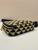 Symbole Embroidered Fabric Bag In Beige For Women 8.6 in/ 22 cm 2VH069_2FKL_F0Y30_V_MOF