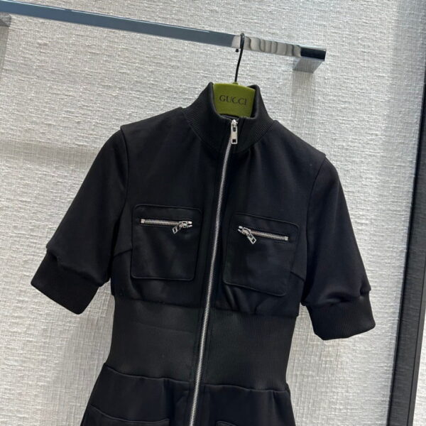 Symmetry Pocket Dress Black For Women