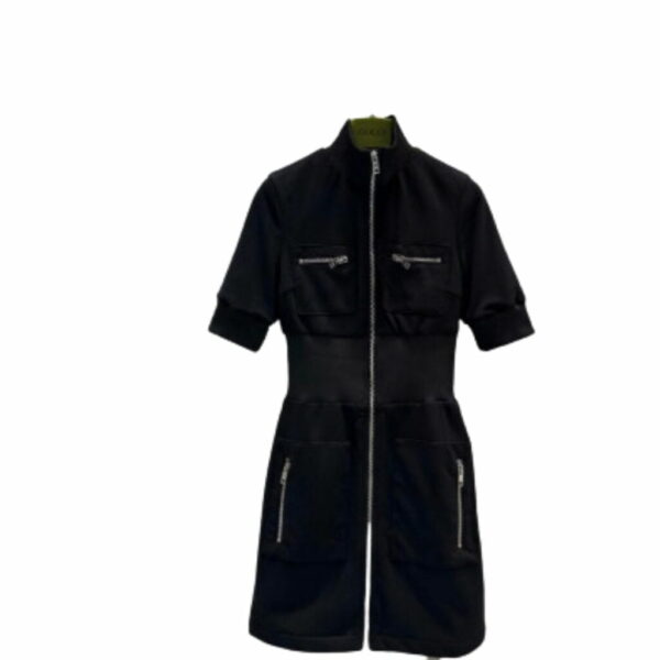 Symmetry Pocket Dress Black For Women