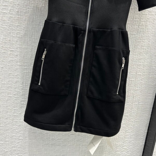 Symmetry Pocket Dress Black For Women