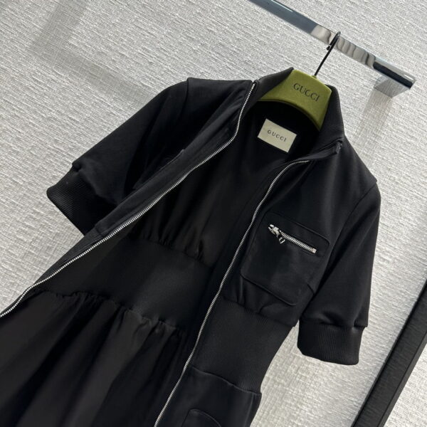 Symmetry Pocket Dress Black For Women