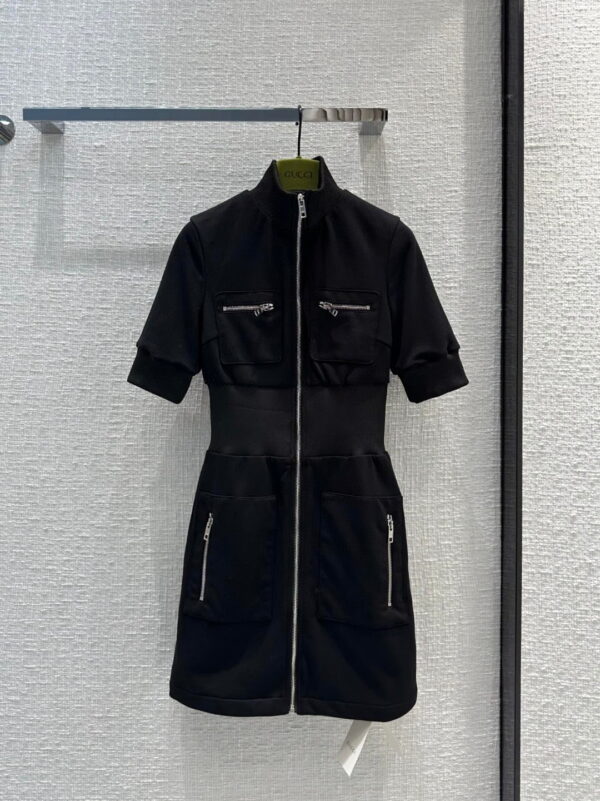 Symmetry Pocket Dress Black For Women