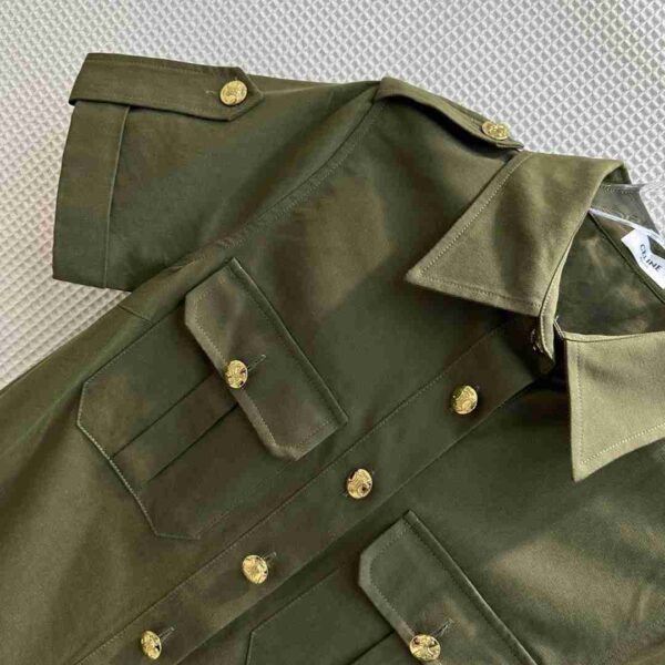 T-Shirt Dress Green Khaki For Women