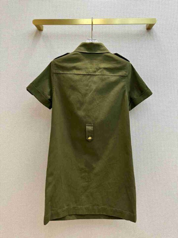 T-Shirt Dress Green Khaki For Women