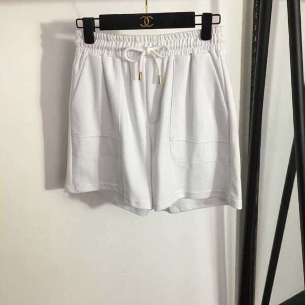 T-Shirt Top And Casual Shorts White For Women