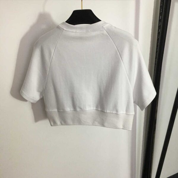 T-Shirt Top And Casual Shorts White For Women