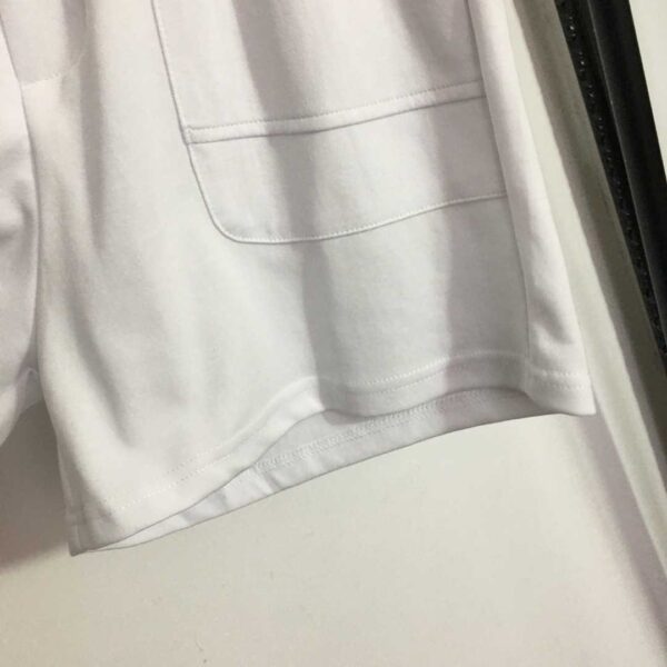T-Shirt Top And Casual Shorts White For Women