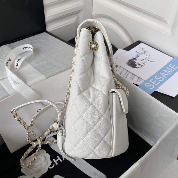 [REP 1:1] Taurus Backpack Black/White For Women 10in / 25.5cm AS3200