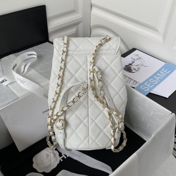 [REP 1:1] Taurus Backpack Black/White For Women 10in / 25.5cm AS3200