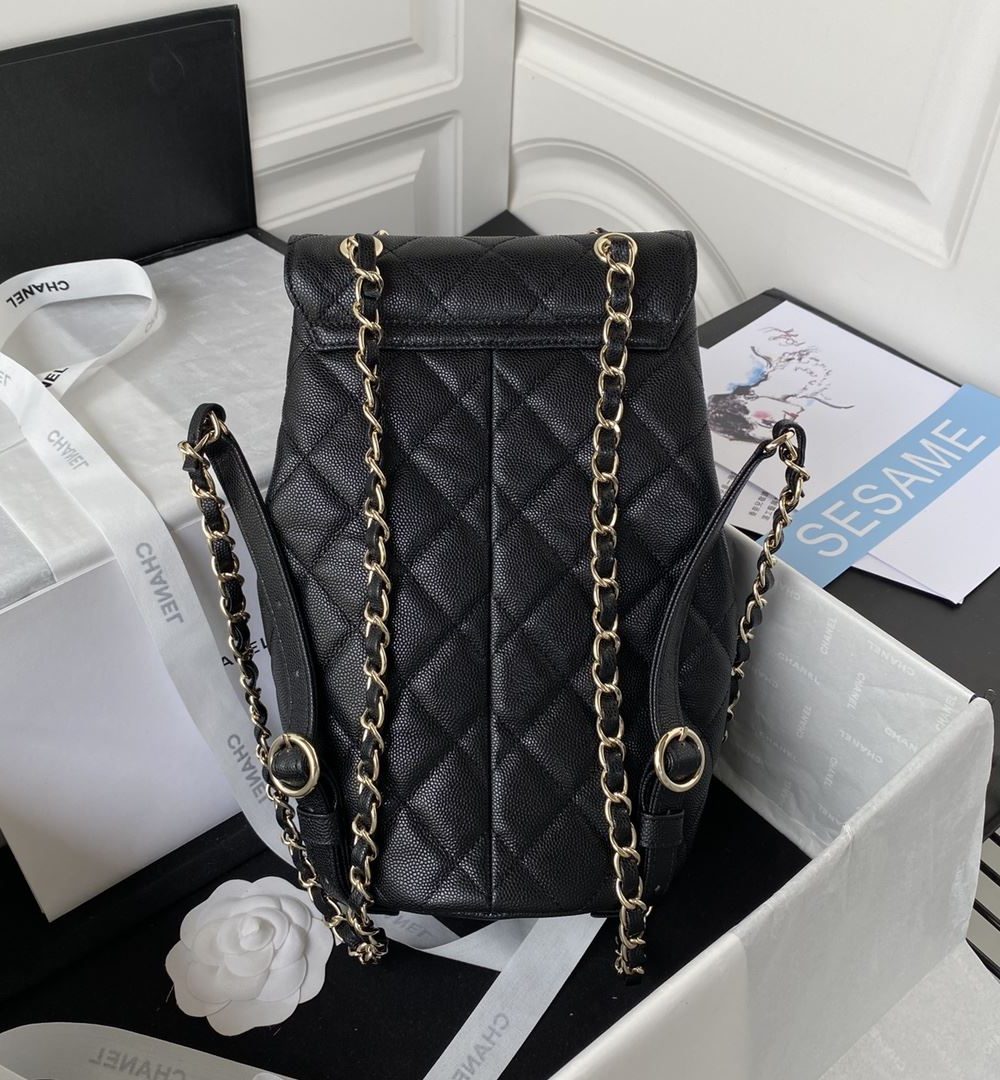 [REP 1:1] Taurus Backpack Black/White For Women 10in / 25.5cm AS3200