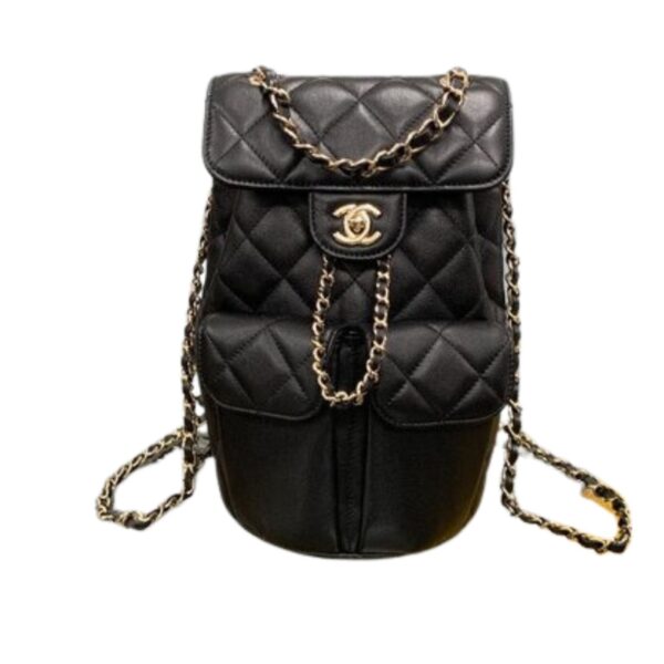 [REP 1:1] Taurus Backpack Black/White For Women 10in / 25.5cm AS3200
