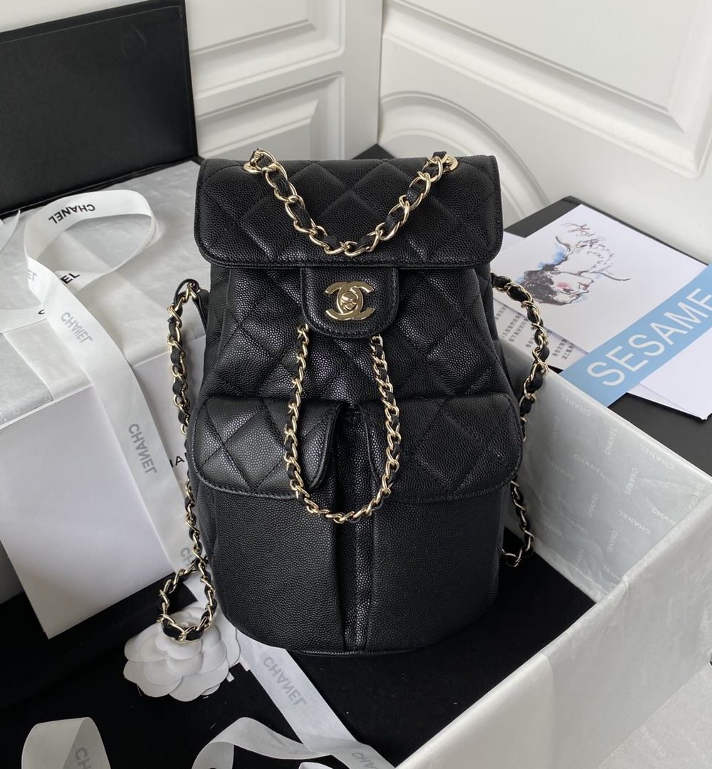 [REP 1:1] Taurus Backpack Black/White For Women 10in / 25.5cm AS3200