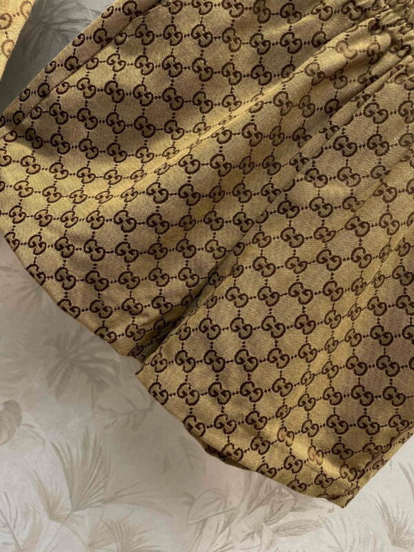 The GG Motif Shirt And Shorts Brown For Women