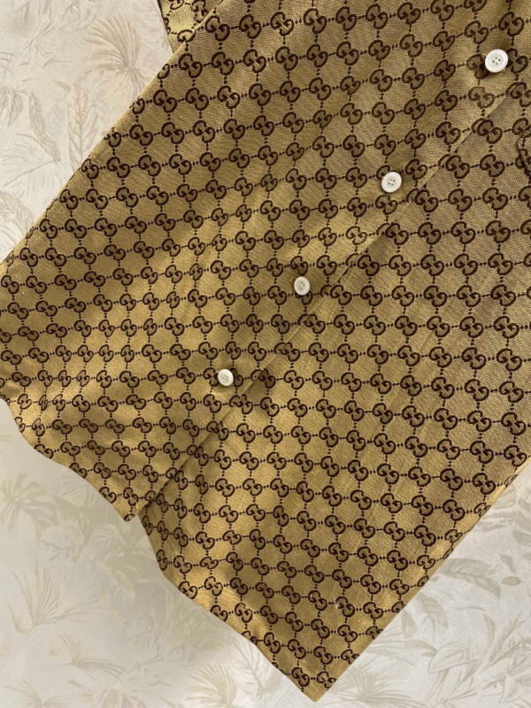 The GG Motif Shirt And Shorts Brown For Women