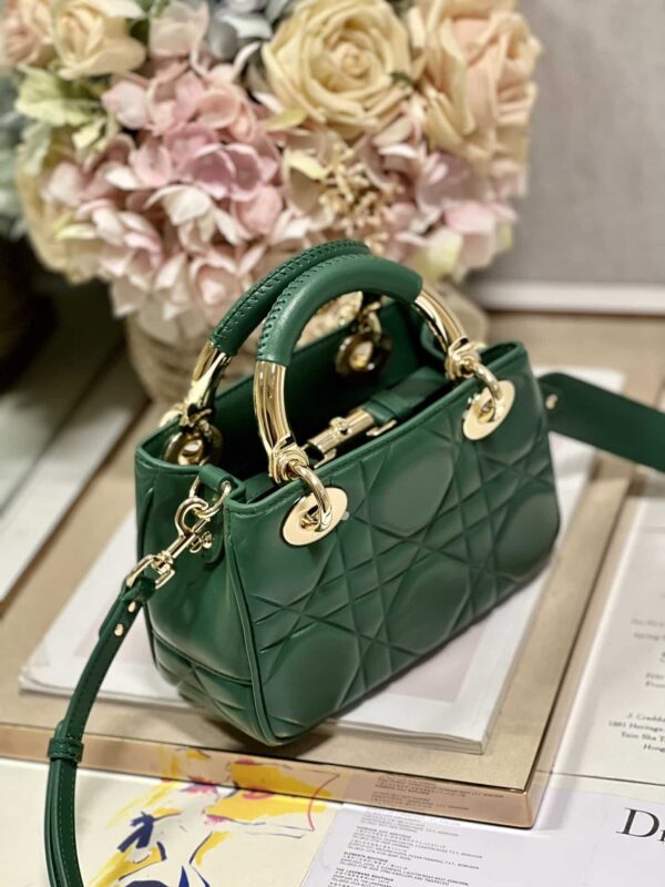 1:1 Replica The Lady 95.22 Bag Black/White/Grey/Green For Women 7.5in/ 19cm