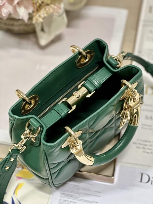 1:1 Replica The Lady 95.22 Bag Black/White/Grey/Green For Women 7.5in/ 19cm