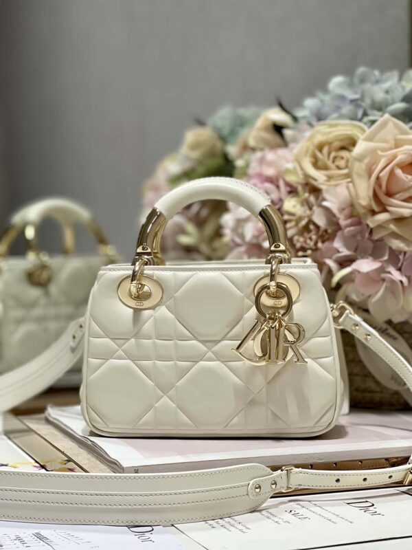 1:1 Replica The Lady 95.22 Bag Black/White/Grey/Green For Women 7.5in/ 19cm