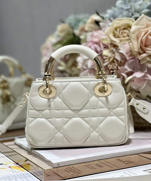 1:1 Replica The Lady 95.22 Bag Black/White/Grey/Green For Women 7.5in/ 19cm