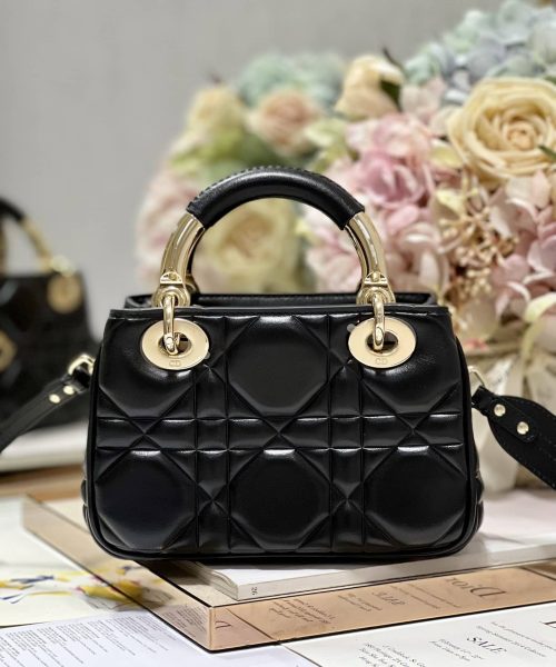 1:1 Replica The Lady 95.22 Bag Black/White/Grey/Green For Women 7.5in/ 19cm