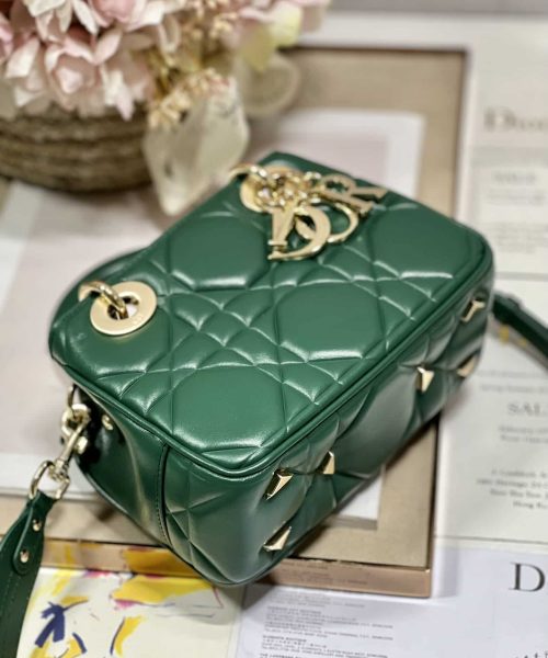 1:1 Replica The Lady 95.22 Bag Black/White/Grey/Green For Women 7.5in/ 19cm