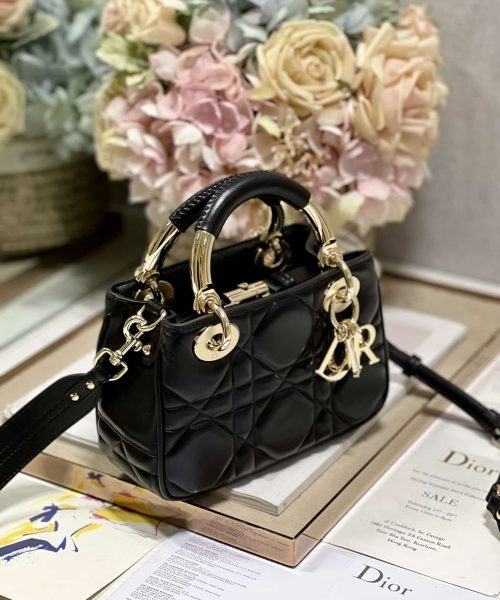 1:1 Replica The Lady 95.22 Bag Black/White/Grey/Green For Women 7.5in/ 19cm