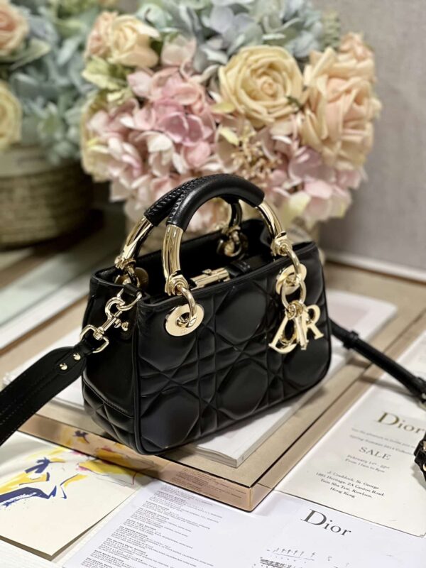 1:1 Replica The Lady 95.22 Bag Black/White/Grey/Green For Women 7.5in/ 19cm