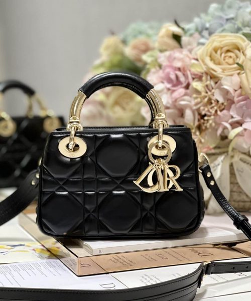 1:1 Replica The Lady 95.22 Bag Black/White/Grey/Green For Women 7.5in/ 19cm