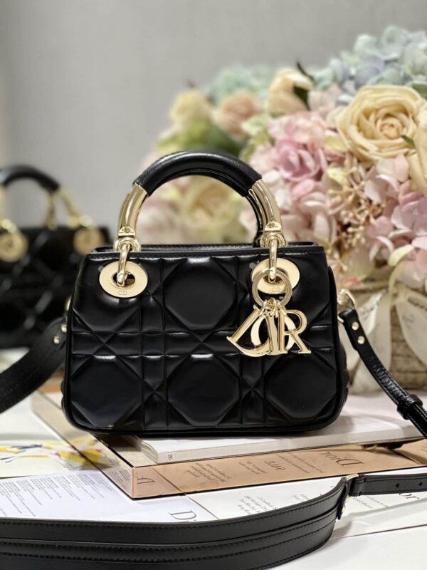 1:1 Replica The Lady 95.22 Bag Black/White/Grey/Green For Women 7.5in/ 19cm