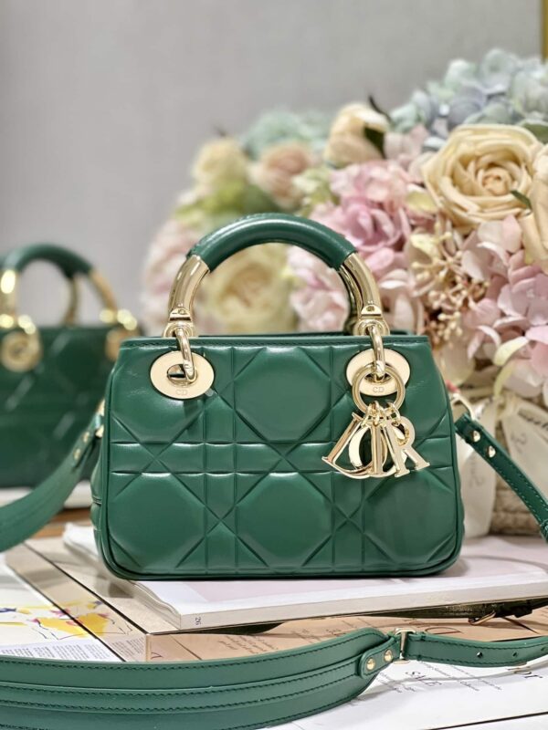 1:1 Replica The Lady 95.22 Bag Black/White/Grey/Green For Women 7.5in/ 19cm