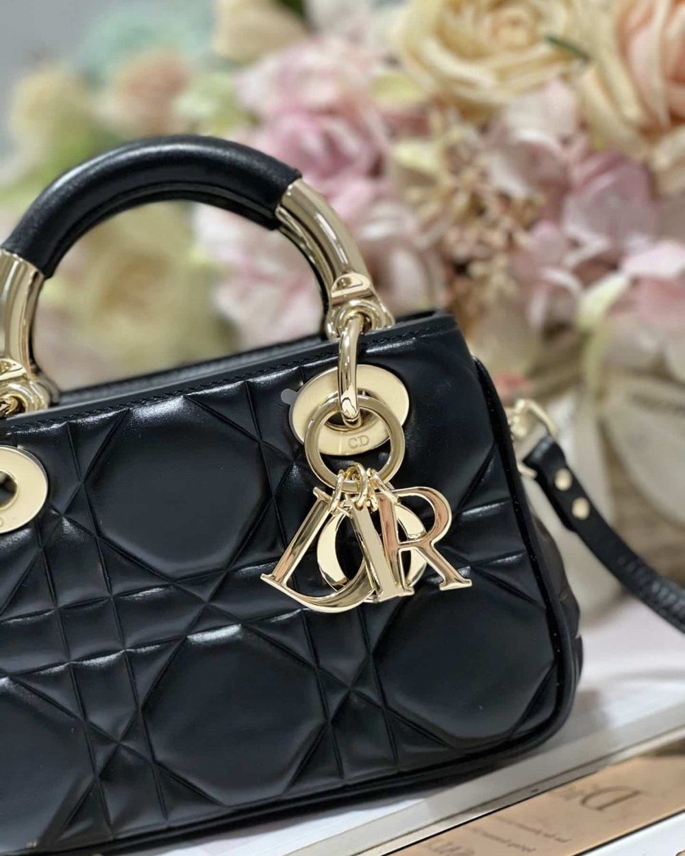 1:1 Replica The Lady 95.22 Bag Black/White/Grey/Green For Women 7.5in/ 19cm