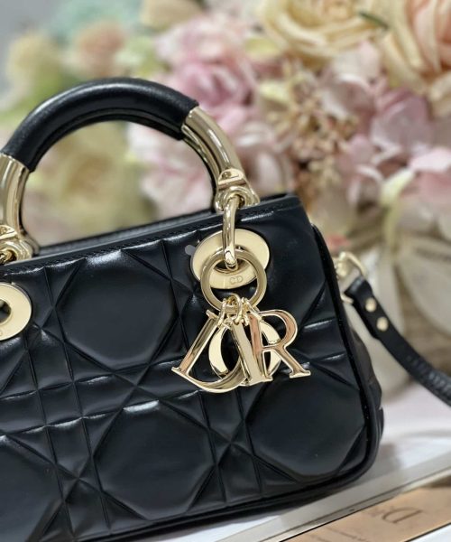 1:1 Replica The Lady 95.22 Bag Black/White/Grey/Green For Women 7.5in/ 19cm