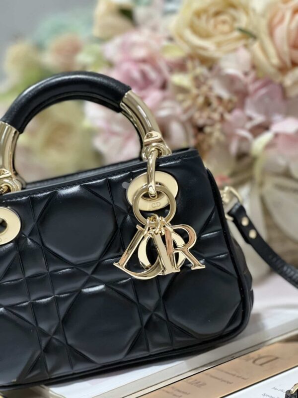 1:1 Replica The Lady 95.22 Bag Black/White/Grey/Green For Women 7.5in/ 19cm