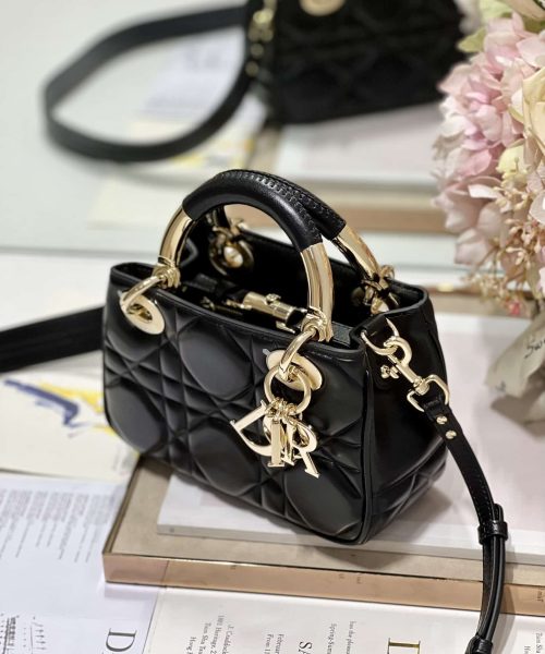 1:1 Replica The Lady 95.22 Bag Black/White/Grey/Green For Women 7.5in/ 19cm