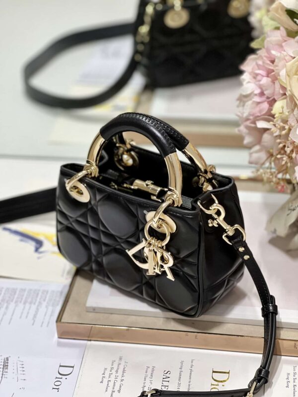 1:1 Replica The Lady 95.22 Bag Black/White/Grey/Green For Women 7.5in/ 19cm
