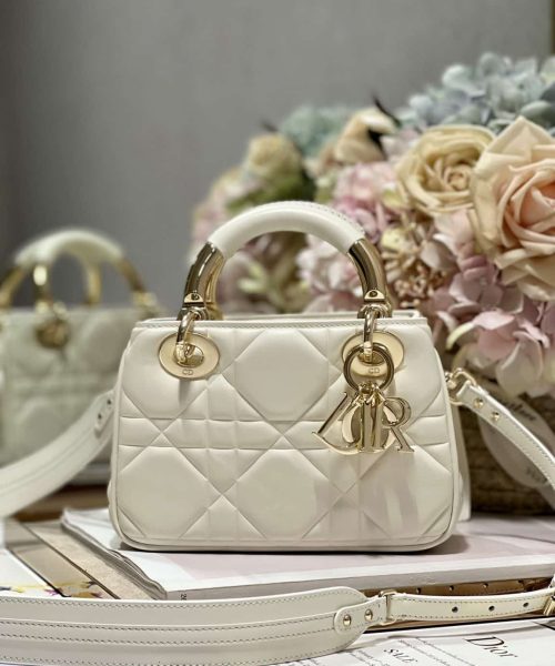 1:1 Replica The Lady 95.22 Bag Black/White/Grey/Green For Women 7.5in/ 19cm