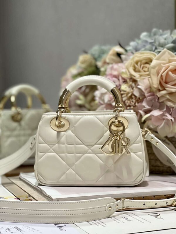 1:1 Replica The Lady 95.22 Bag Black/White/Grey/Green For Women 7.5in/ 19cm