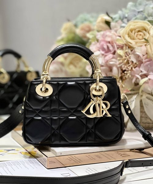 1:1 Replica The Lady 95.22 Bag Black/White/Grey/Green For Women 7.5in/ 19cm