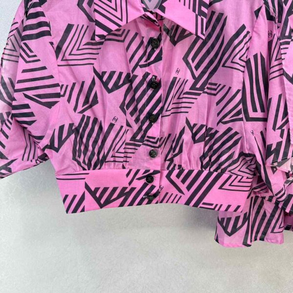 Top And Short Skirt Pink For Women