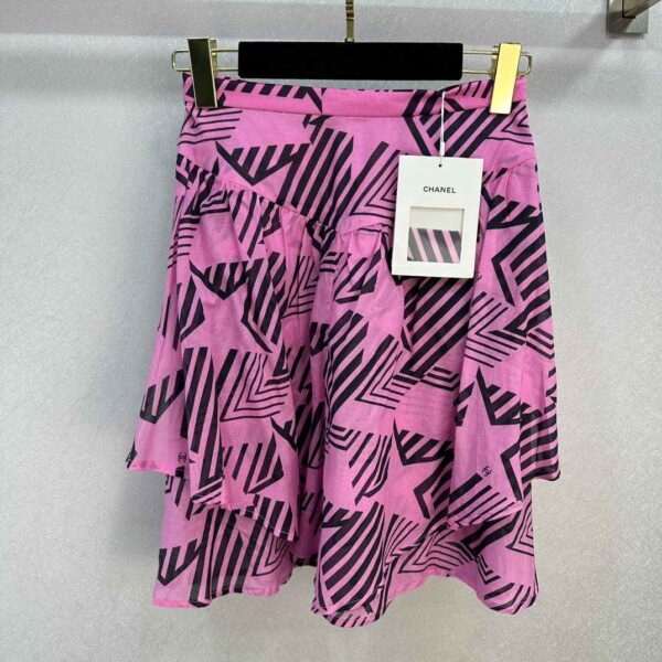 Top And Short Skirt Pink For Women