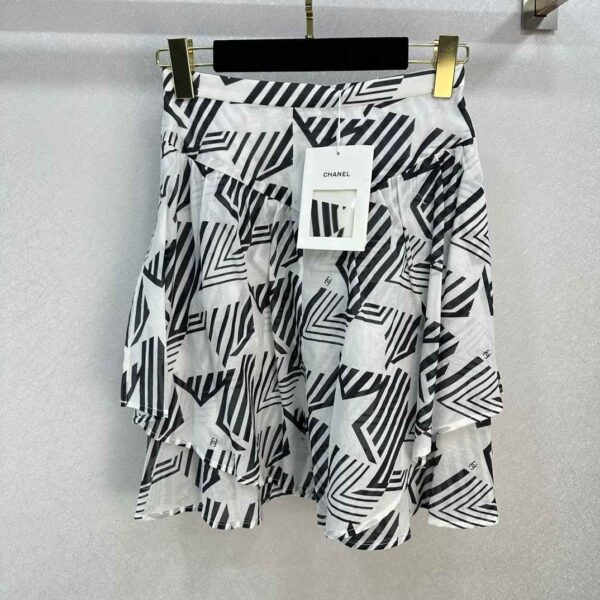 Top And Short Skirt White For Women