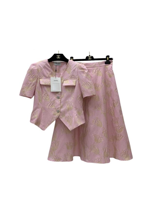 Top And Skirt Pink For Women