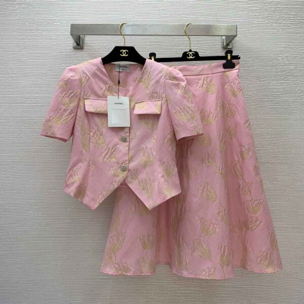 Top And Skirt Pink For Women