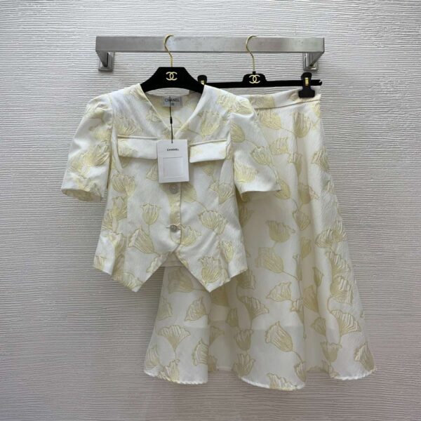 Top And Skirt White For Women