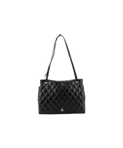 Touch B. Shoulder Bag Quilted Large In Black For Women 14n/36cm