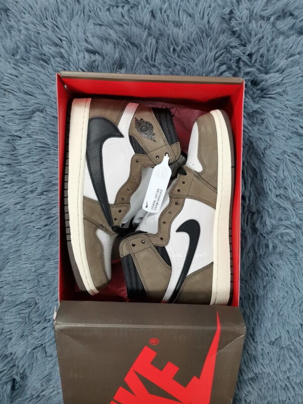 Travis Scott x Nike Air Jordan 1 Retro High OG ‘Mocha’ Sneaker For Women, Women's Shoes