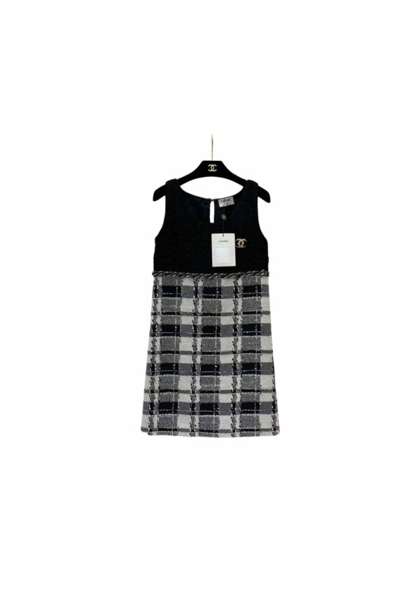 Tweed Dress Black For Women
