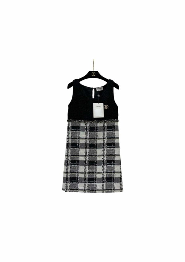 Tweed Dress Black For Women