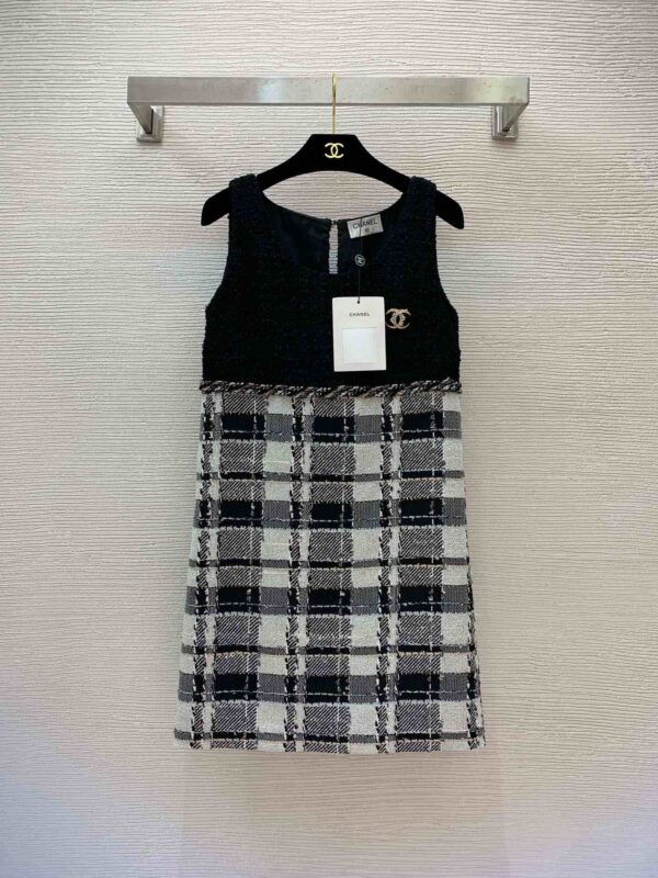Tweed Dress Black For Women