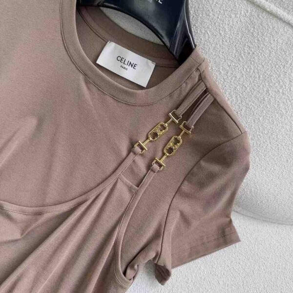 Two-Piece Irregular Dress Grey For Women